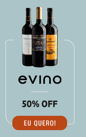 Evino:> 50% OFF | Eu quero!