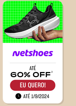 Netshoes até 60% OFF | Eu Quero!