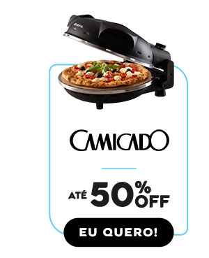 Até 50% OFF na Camicado