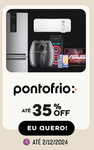 Black Friday Ponto Frio: Até 35% OFF