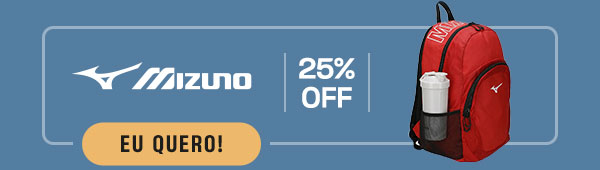 Mizuno: 25% OFF | Eu quero!