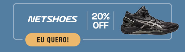 Netshoes: 20% OFF | Eu quero!