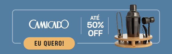 Camicado: até 50% OFF | Eu quero!