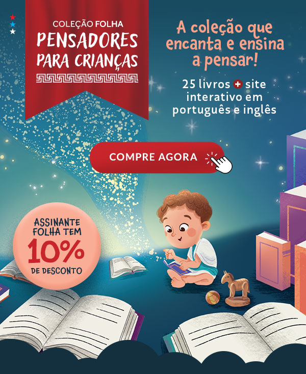 Coleção Folha Pensadores para Crianças | A coleção que encanta e ensina a pensar! 25 livros + site interativo em português e inglês. Compre agora | Assinante Folha tem 10% de desconto.