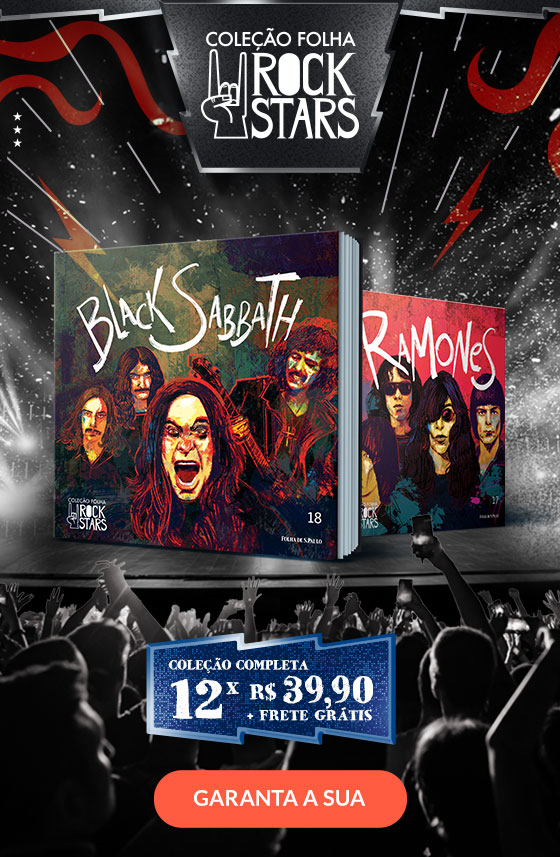 Coleção Folha Rock Stars | Coleção Completa 12x R$ 39,90 + Frete Grátis *