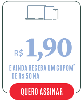 Folha Premium R$ 1,90/mês nos 6 primeiros meses + R$ 50 em cupom da Evino. Quero Assinar - Cancele quando quiser