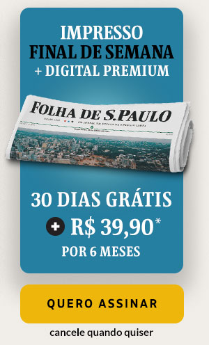 Impresso final de semana + digital premium | 30 dias grátis + R$ 39,90 por 6 meses* | Quero Assinar