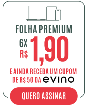 Folha Premium 6x R$ 1,90 e ainda receba um cupom de R$ 50 da Evino. Quero Assinar. Cancele quando quiser.