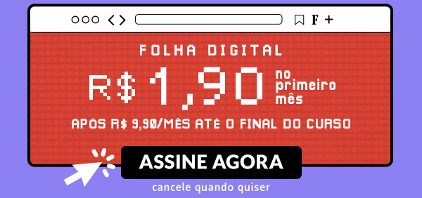 Mês do Estudante | Folha Digital: R$ 1,90 no primeiro mês, após R$ 9,90/mês até o final do curso. Assine Agora, cancele quando quiser