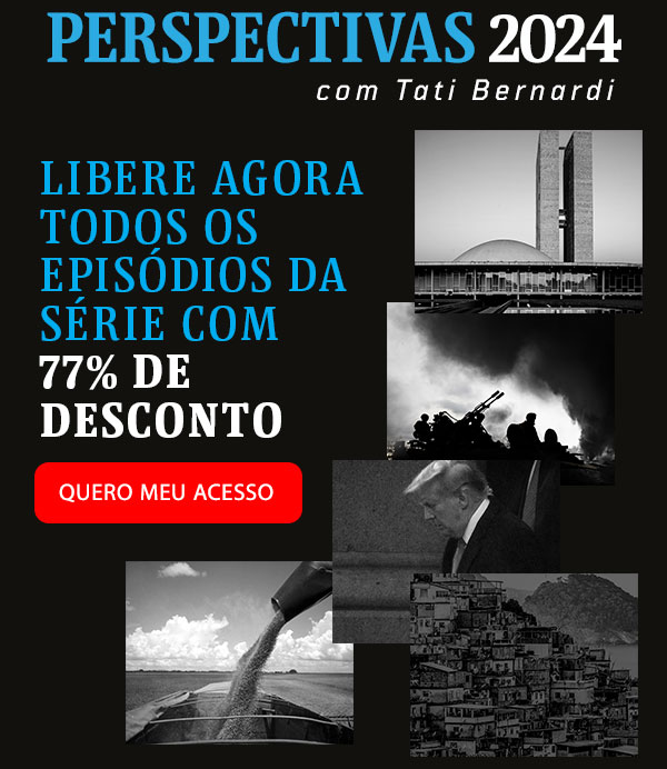 Perspectivas 2024 com Tati Bernardi. Libere agora todos os episódios da série com 77% de desconto. Quero meu acesso.