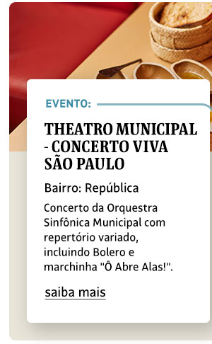 Theatro Municipal - Concerto Viva São Paulo
