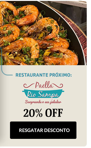 20% OFF na Paella Rio Sampa