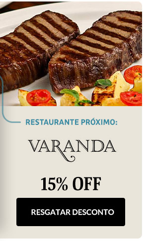 15% OFF no Varanda