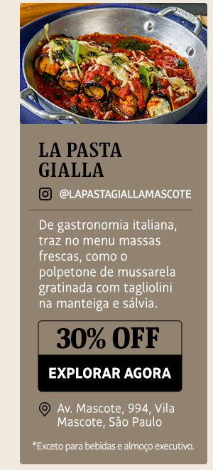 La Pasta Gialla: 30% OFF