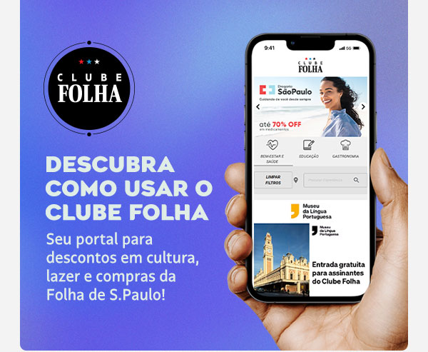 Descubra como usar o Clube Folha. Seu portal para descontos em cultura, lazer e compras da Folha de S.Paulo!