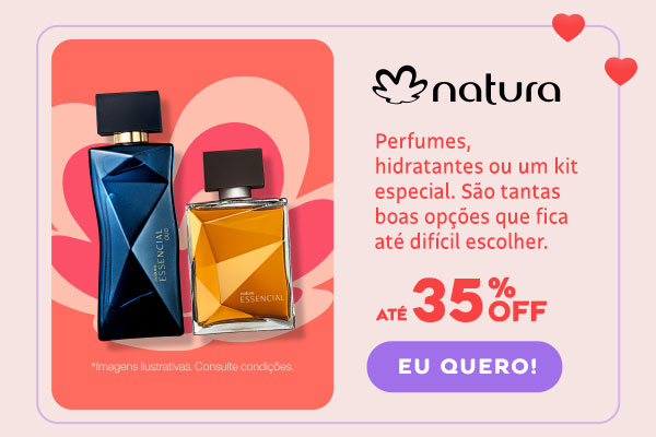 Natura: até 35% OFF