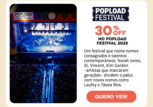 Popload Festival: 30% OFF