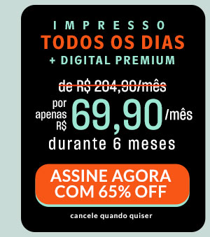 Impresso todos os dias: de R$ 204,90/mês por apenas R$ 69,90/mês, durante 6 meses. Assine agora com 65% Off. Cancele quando quiser