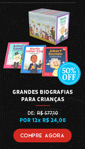 Grandes Biografias para Crianças | De R$ 577,10 por 12x R$ 24,00 | Compre Agora