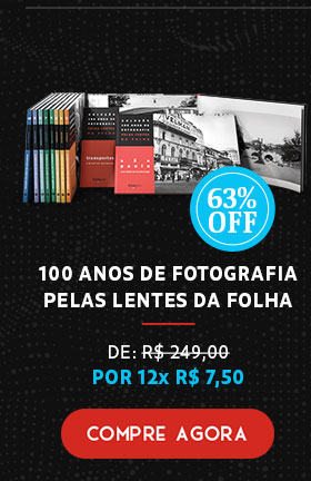 100 anos de Fotografia pelas lentes da Folha | De R$ 249,00 por 12x R$ 7,50 | Compre Agora