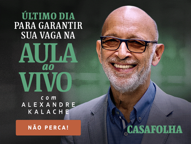 CasaFolha | Último dia para garantir sua vaga na aula ao vivo com Alexandre Kalache. Não perca