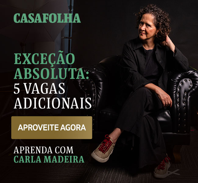 CasaFolha | Tudo é Palavra: conteúdo e forma na escrita criativa, com Carla Madeira. Oferta de lançamento, apenas 12x R$ 19,90/mês. Assine agora