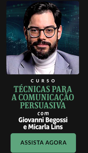 Curso Técnicas para a Comuicação Persuasiva com Giovanni Begossi e Micarla Lins