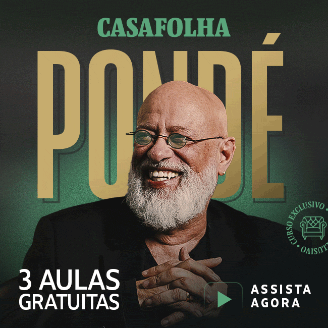 CasaFolha | Pondé - 3 Aulas Grátis. Assista Agora