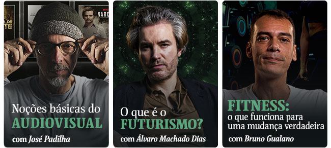 3 aulas mais assistidas