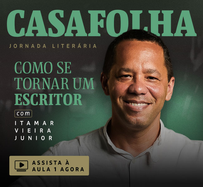 CasaFolha Jornada Literária: Como se tornar um escritor, com Itamar Vieira Junior. Assista à aula 1 agora