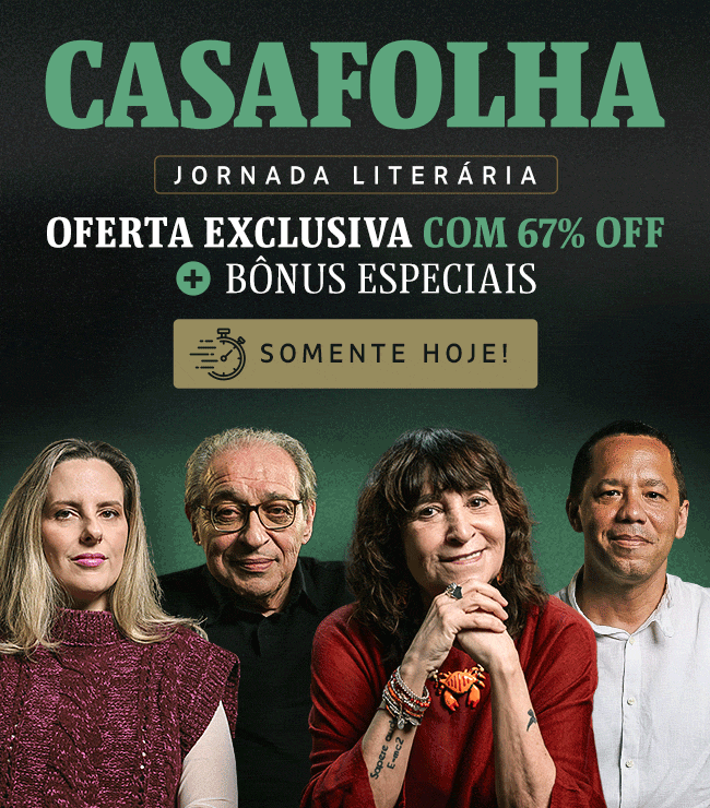 CasaFolha | Jornada Literária: oferta exclusiva com 67% OFF + Bônus especiais