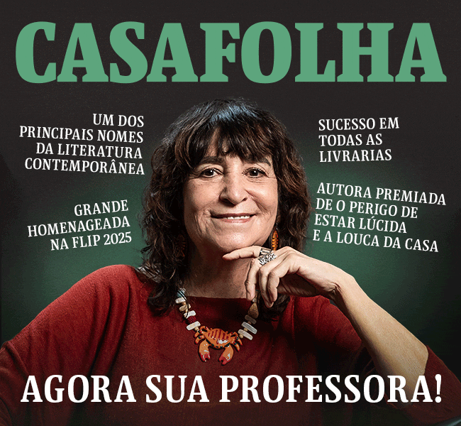 CasaFolha | UM DOS PRINCIPAIS NOMES DA LITERATURA CONTEMPORÂNEA, GRANDE
HOMENAGEADA NA FLIP 2025, SUCESSO EM TODAS AS LIVRARIAS, AUTORA PREMIADA DE O PERIGO DE ESTAR LÚCIDA E A LOUCA DA CASA. Agora sua professora!