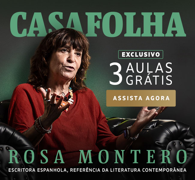 CasaFolha | Rosa Montero | Exclusivo: 3 aulas grátis, assista agora. Rosa Montero, escritora espanhola, referência da literatura contemporânea