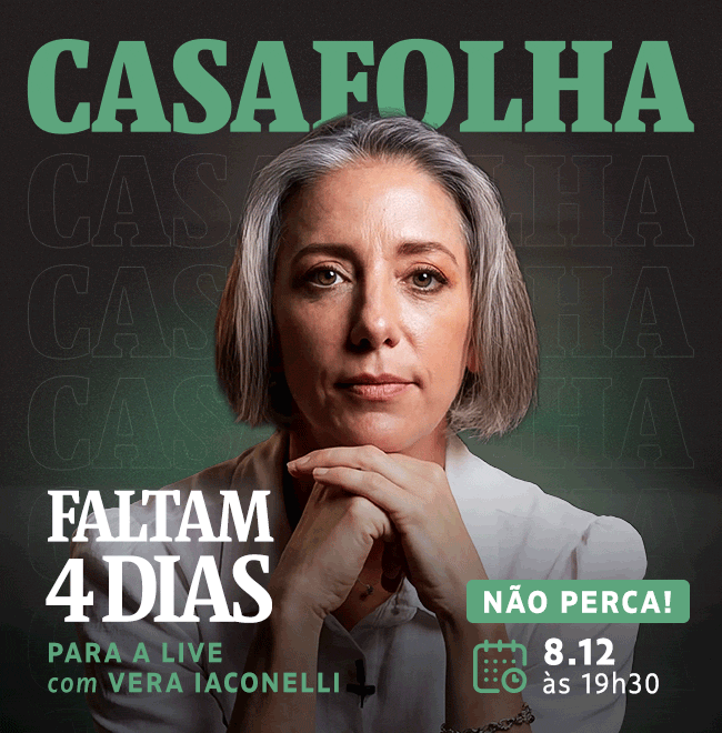 CasaFolha | Faltam 4 dias para a Live com Vera Iaconelli - Não perca: 8/12 às 19h30