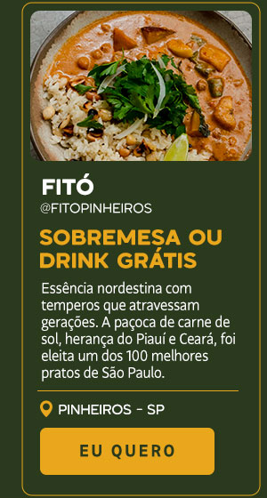 Fitó: Sobremesa ou Drink Grátis