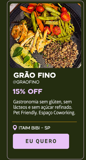 Grão Fino: 15% OFF