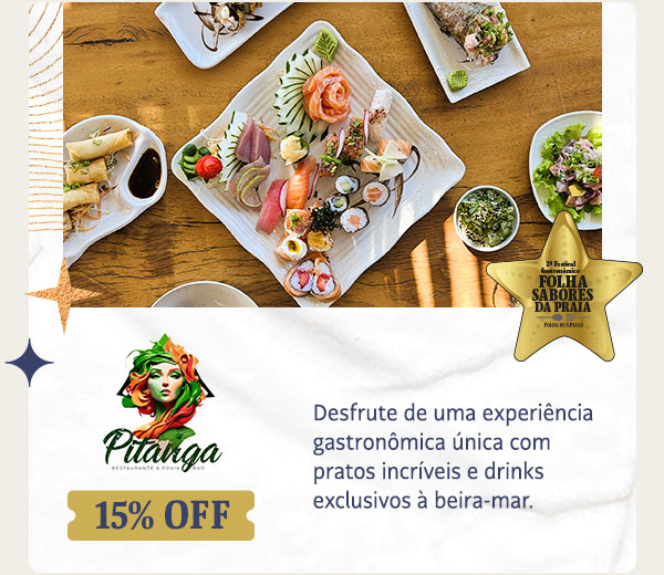Pitanga: 15% OFF | Eu quero!