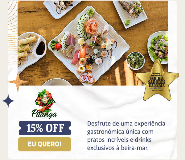 Pitanga: 15% OFF | Eu quero!
