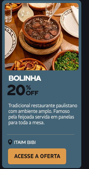 Bolinha: 20% OFF