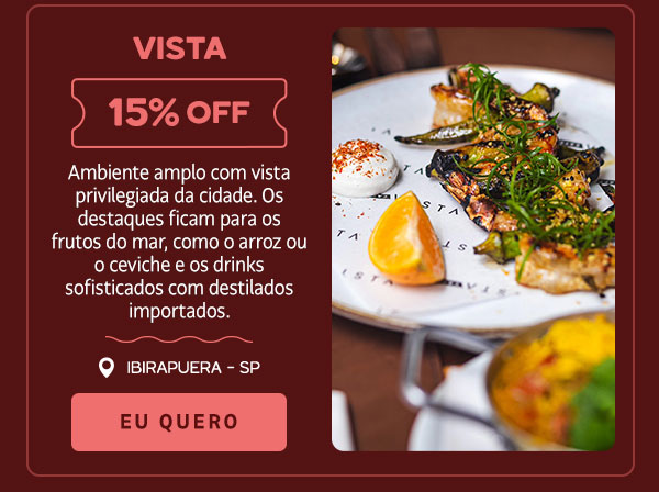 Vista: 15% OFF