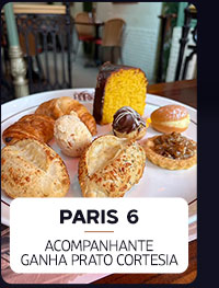 Paris 6: acompanhante ganha prato cortesia