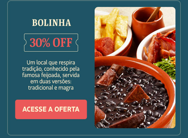 Bolinha: 30% OFF