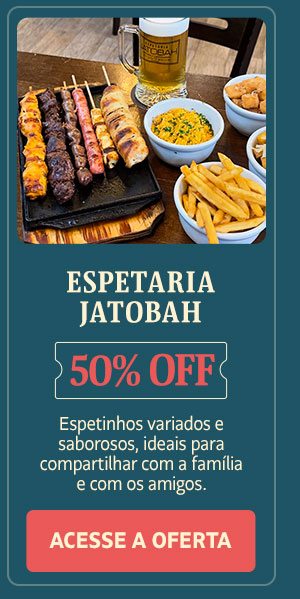Espetaria Jatobah: 50% OFF