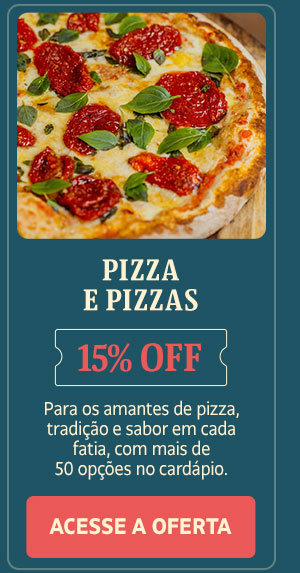 Pizza e Pizzas: 15% OFF