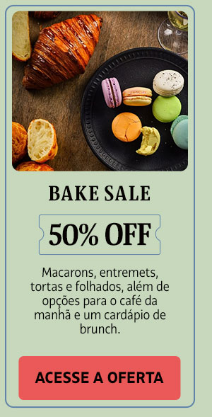 Bake Sale: 50% OFF