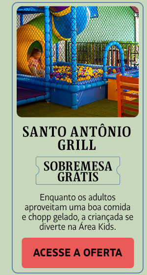 Santo Antônio Grill: sobremesa grátis