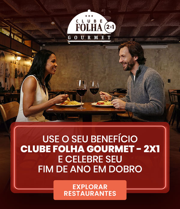 Clube Folha Gourmet 2x1 | Use o seu benefício
Clube Folha Gourmet - 2X1 e celebre seu fim de ano em dobro. Explorar Restaurantes