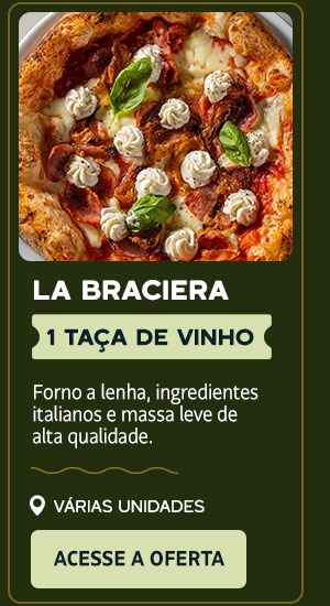 La Braciera: 1 taça de vinho