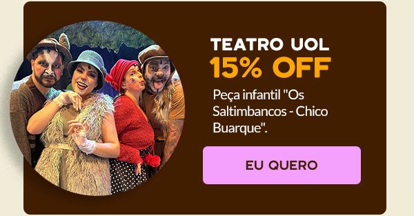 Teatro UOL: 15% Off
