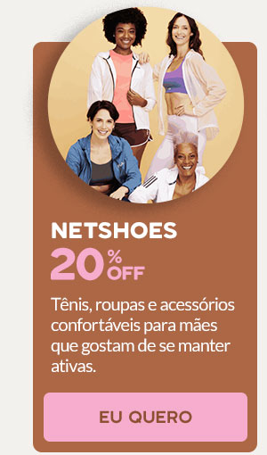 Netshoes: 20% OFF